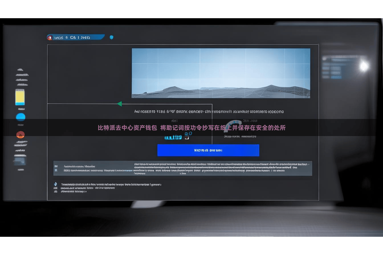 比特派去中心资产钱包 将助记词按功令抄写在纸上并保存在安全的处所