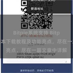 Bitpie系统支持 Bitpie钱包最新版本下载教程及功能亮点，尽在一篇文章中详解