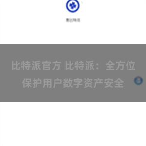 比特派官方 比特派：全方位保护用户数字资产安全