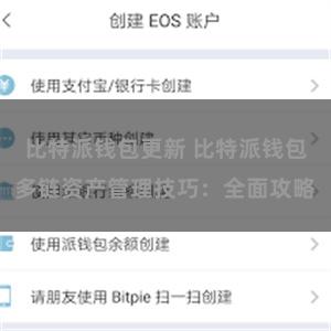 比特派钱包更新 比特派钱包多链资产管理技巧：全面攻略