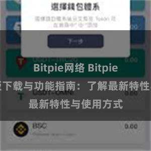 Bitpie网络 Bitpie钱包最新版下载与功能指南：了解最新特性与使用方式