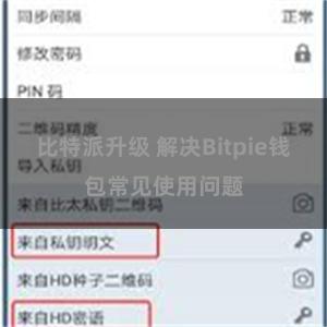 比特派升级 解决Bitpie钱包常见使用问题