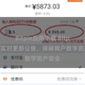Bitpie应用下载 Bitpie钱包实时更新公告，保障用户数字资产安全