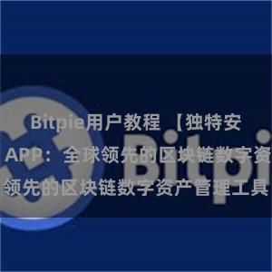 Bitpie用户教程 【独特安全】Bitpie APP：全球领先的区块链数字资产管理工具